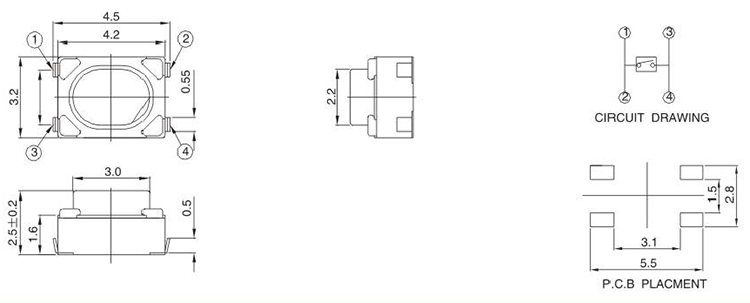3.2X4.5轻触开关TS-1909尺寸图.png