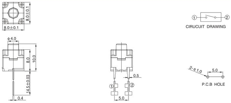 8x8防水轻触开关TS-3007尺寸图.png