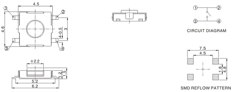 4.5X4.5轻触开关TS-1804尺寸图.png